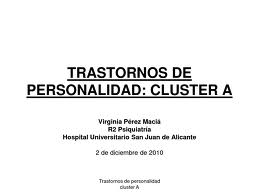 cluster A