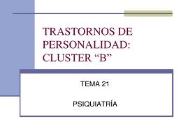 cluster b